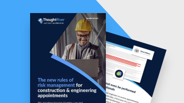 The new rules of risk management for construction & engineering appointments
