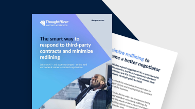 The smart way to respond to third-party contracts and minimize redlining