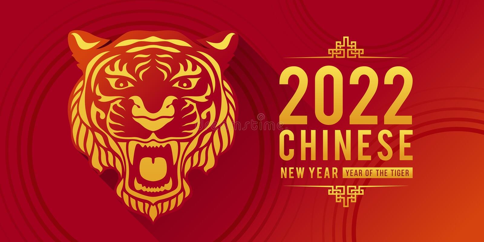 chinese-new-year-tiger-red-gold-head-zodiac-sign-abstract-circles-texture-background-vector-design-217190075